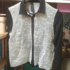 Kazo black and grey shirt